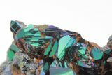 Lustrous, Iridescent Hematite Crystal Cluster - Italy #207086-4